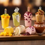 Kulfi (Mango, Malai, Pistachio, Almond)