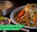 Delicious kebab bowl served with fresh vegetables, salad, and sides, showing a complete combo meal with balance and flavor.